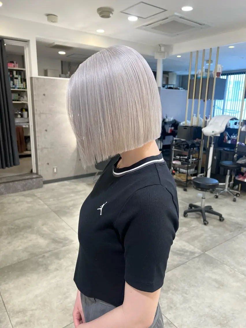 ショート 髪質改善 Noe心斎橋店のヘアスタイル
