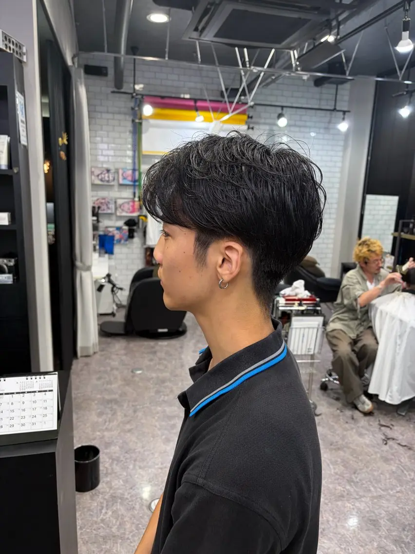 パーマ 友滝 真菜美のヘアスタイル