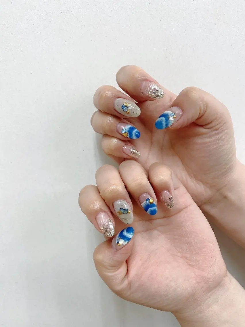 ミディアム le lien nailのネイルデザイン