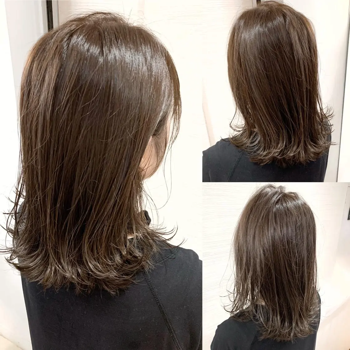 カラー ベージュカラー ケアカラー 透明感カラー グレージュ ハイライトカラー パーマモデル募集中 ✨Ukyoのヘアスタイル