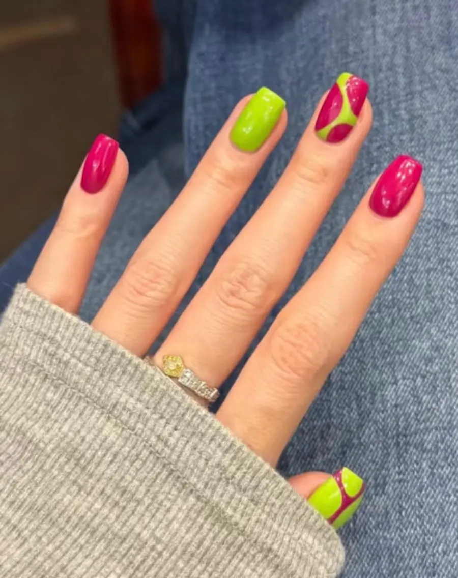 ネイル ハンドネイル H3 Nail Tsuki🦋💙のネイルデザイン