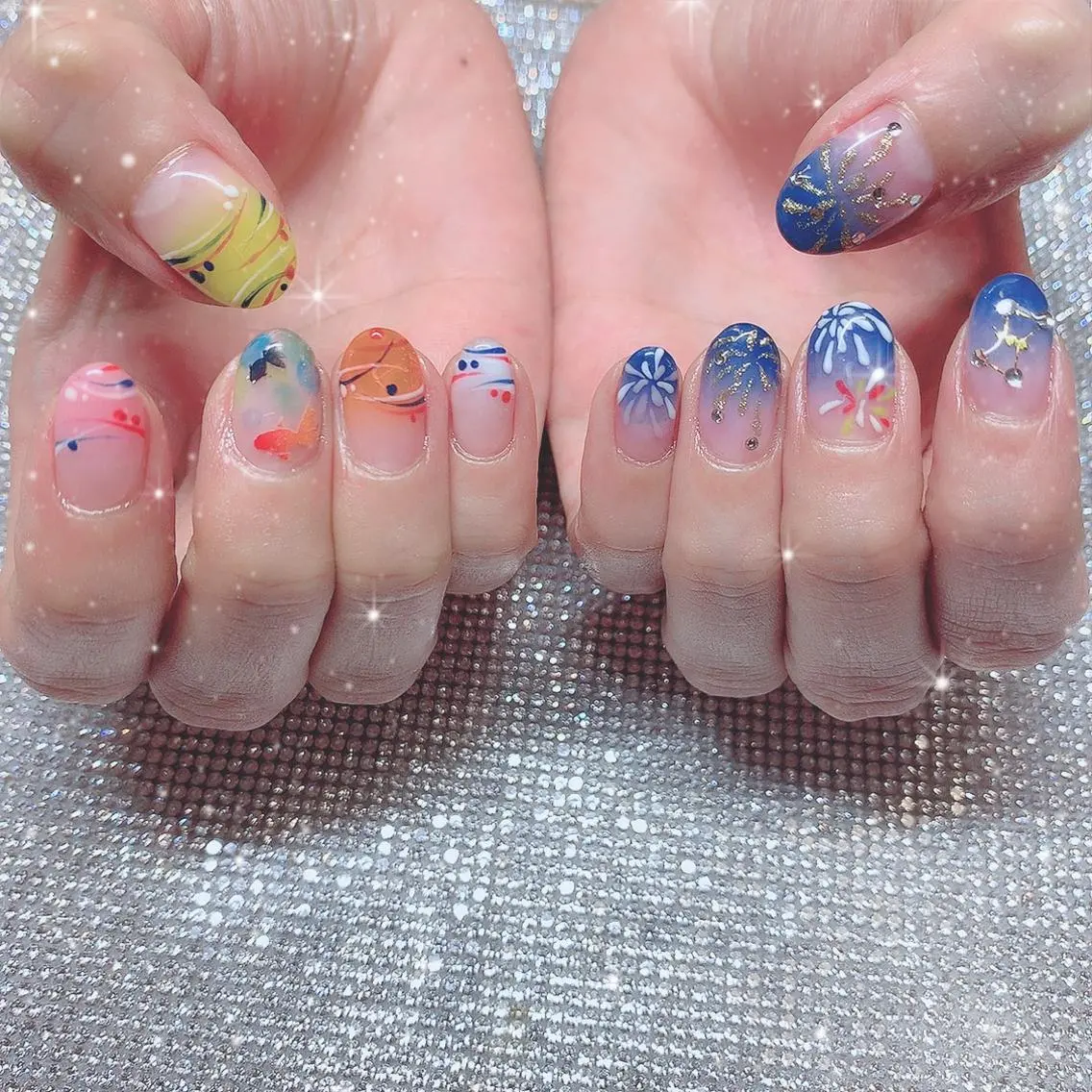ネイル 持ち込み ハンドネイル フットネイル Best Nail NANA🤍のネイルデザイン