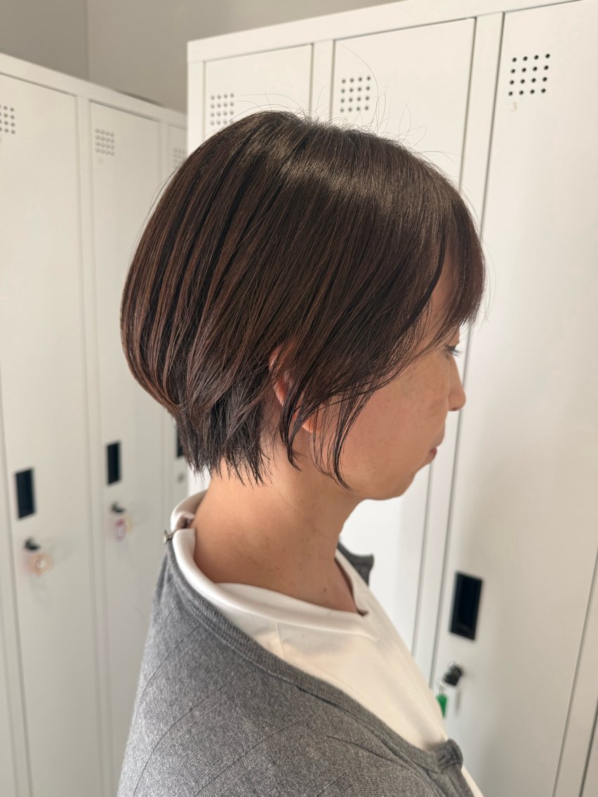 ショート 井手上 陽菜のヘアスタイル