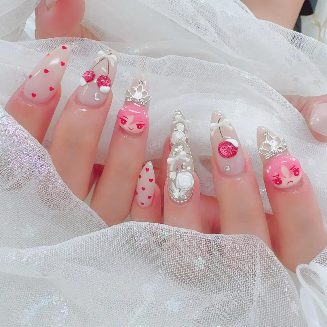 ミディアム ハンドネイル CHOnail 道玄坂のネイルデザイン