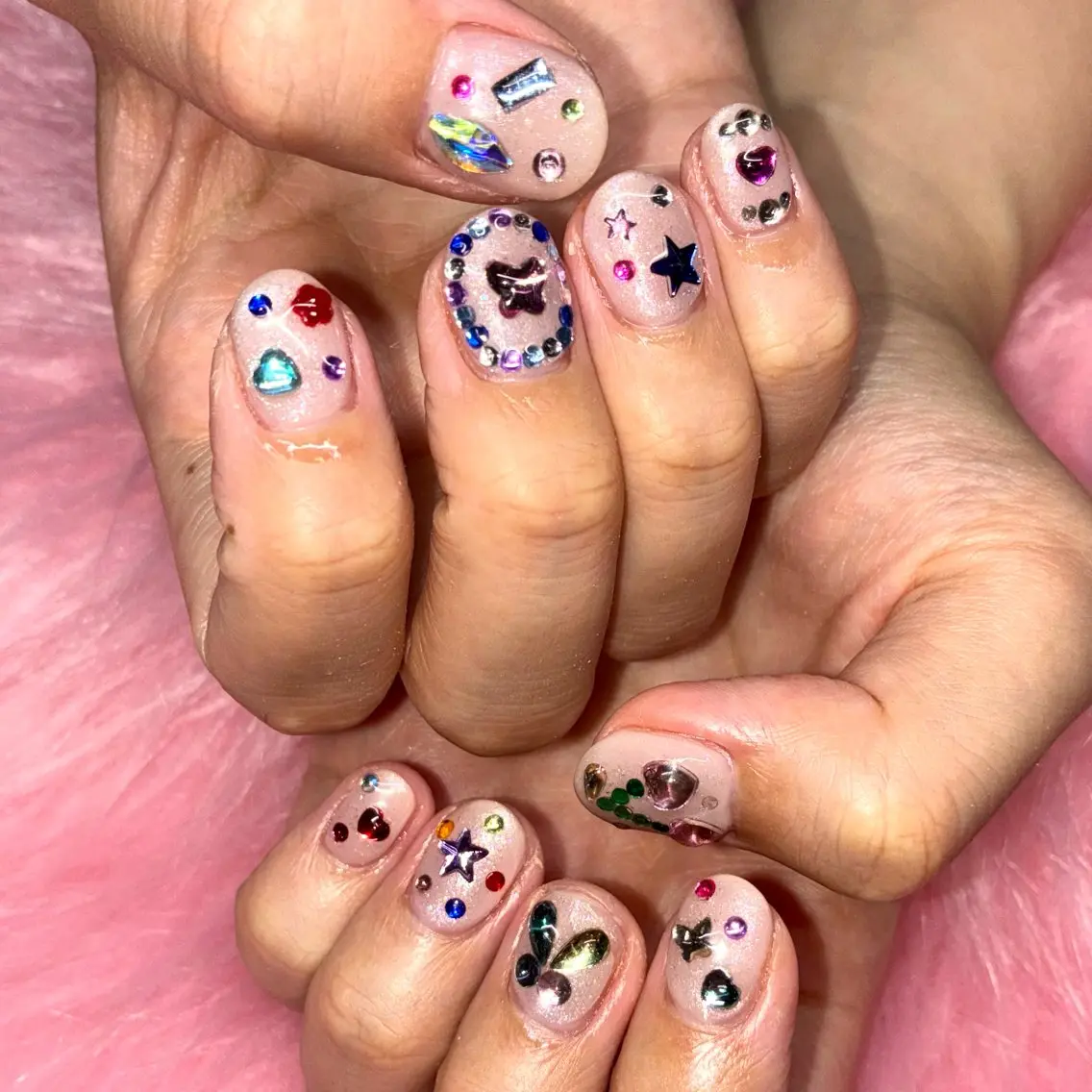 ネイル ハンドネイル Nail ヌシん家 AKANEのネイルデザイン