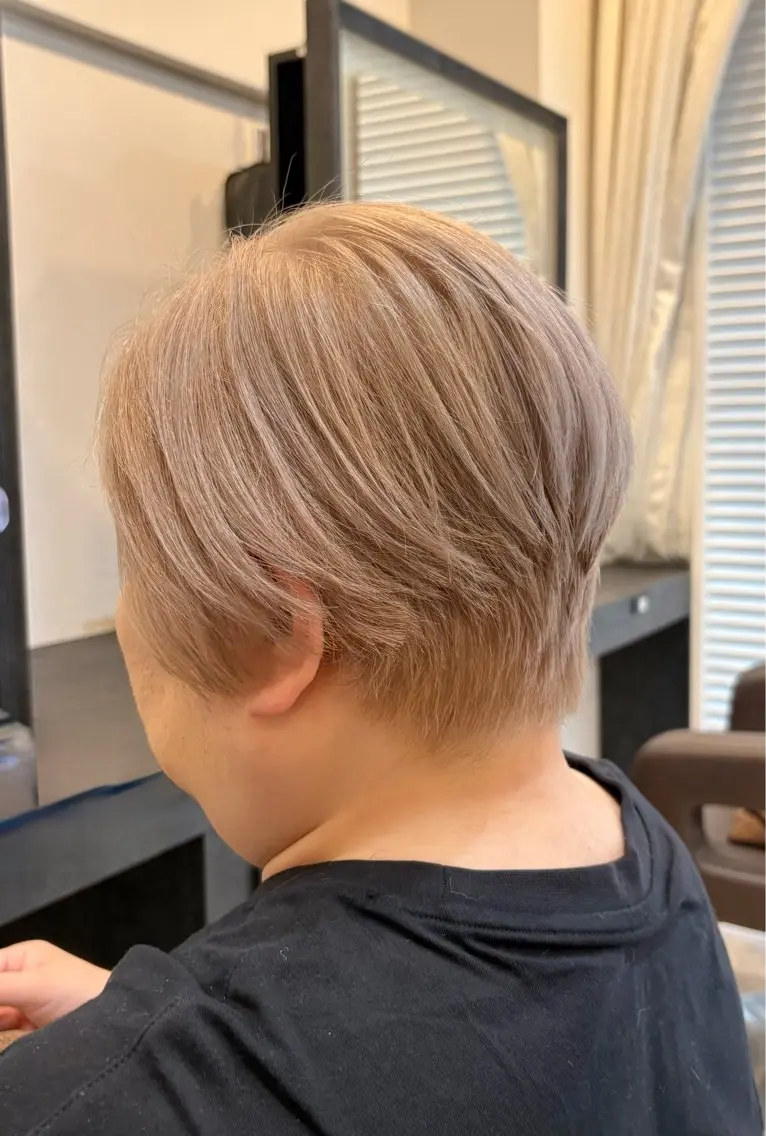 ショート ショートヘア 小松 寧々のヘアスタイル