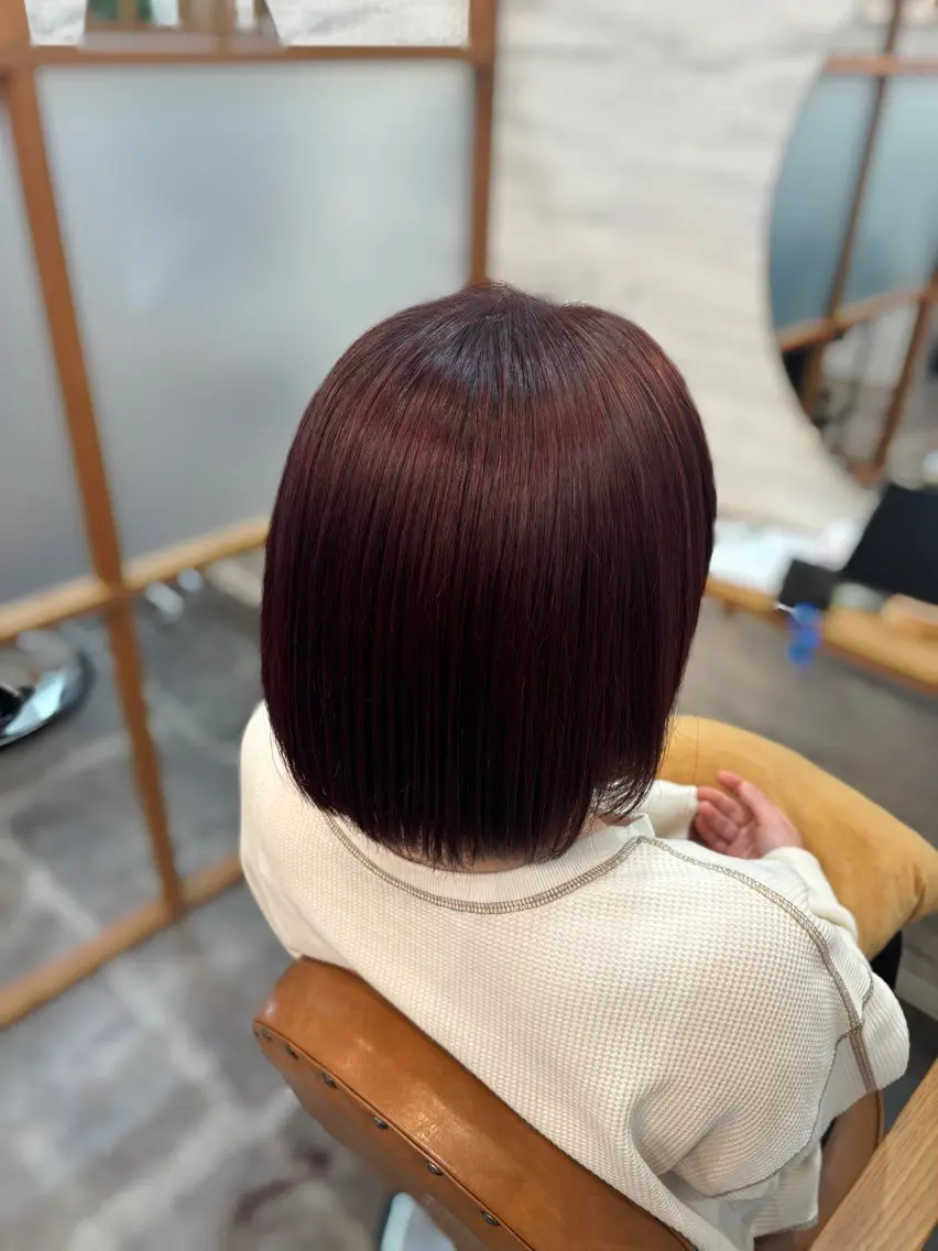 カット＋ケアカラー＋TOKIO超音波トリートメント＋MB ※女性限定の写真