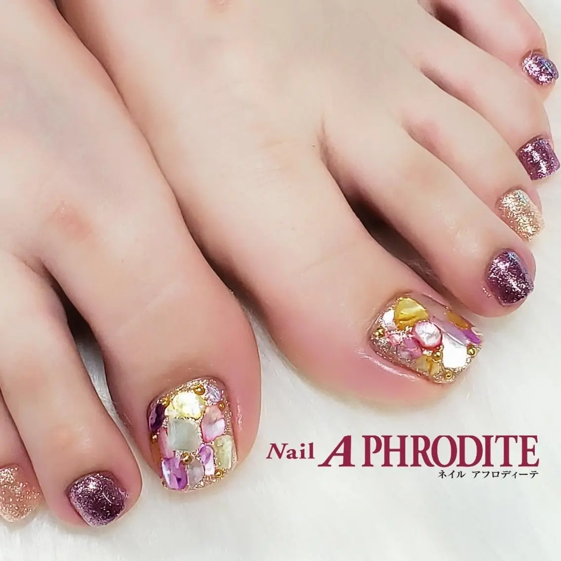 ネイル フットネイル Nail Aphroditeのネイルデザイン