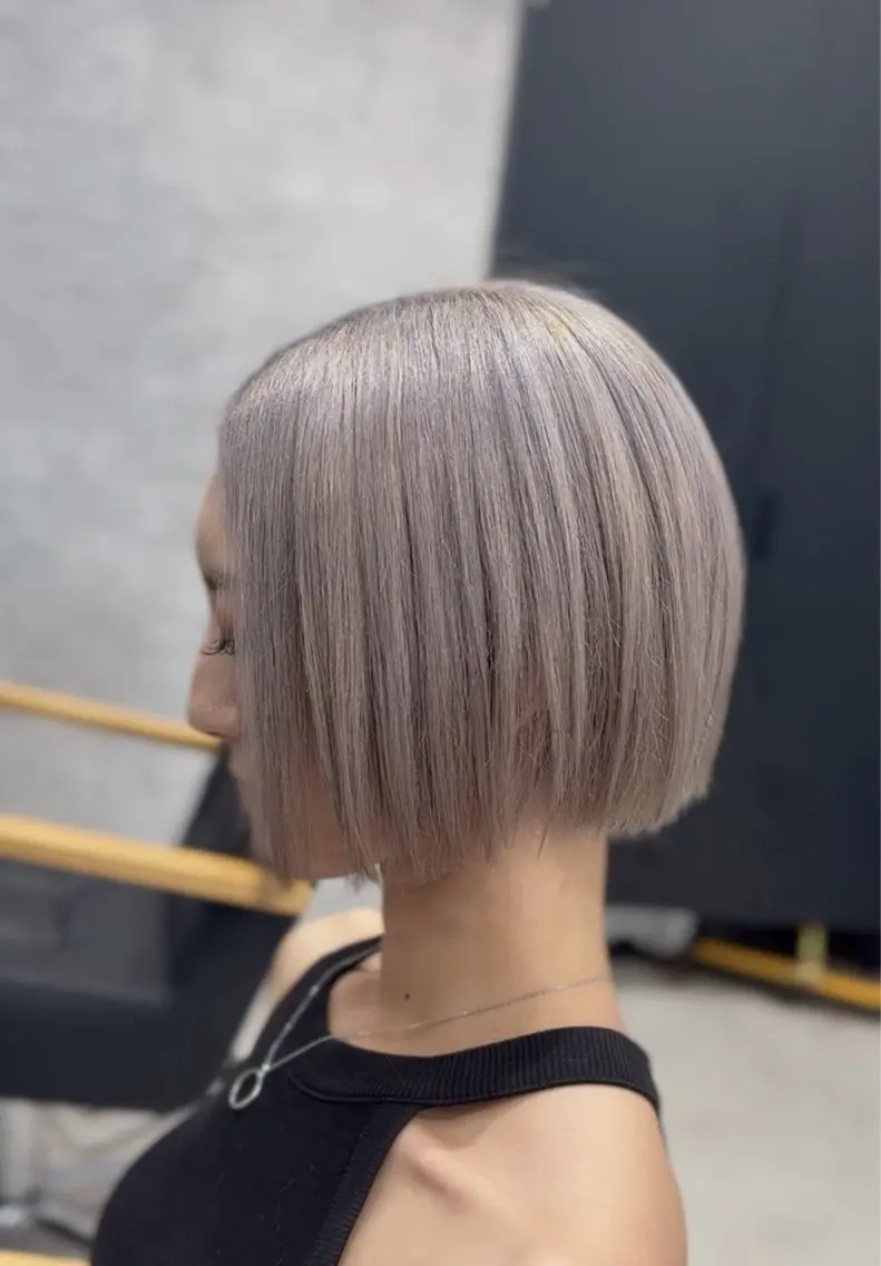 ミディアム カラー カット ヘアカラー トリートメント はやと【エクステ ×ブリーチ特化】のヘアスタイル
