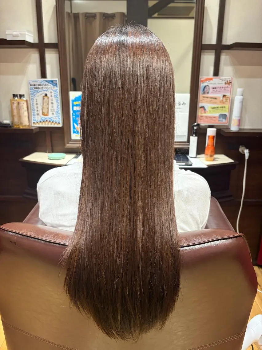 セミロング トリートメント 美髪を目指すあなたに ✨️青木 集翔のヘアスタイル