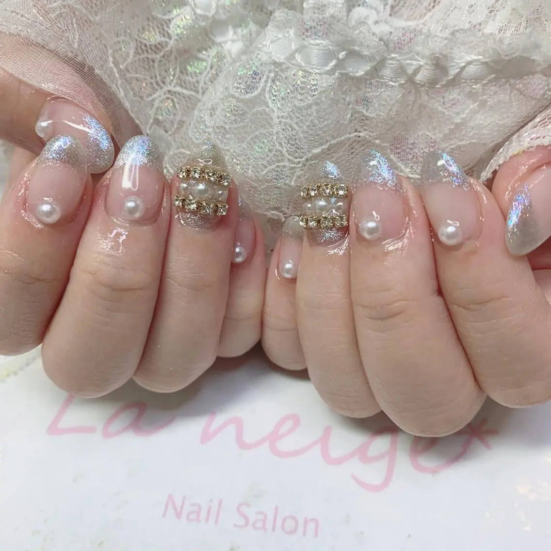 ネイル ハンドネイル La neige* yuki 🐩🌙のネイルデザイン