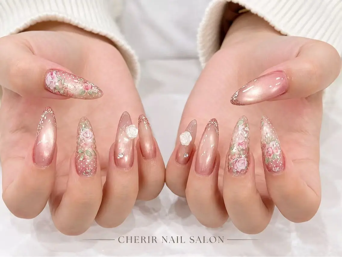 ネイル ハンドネイル CHERIR AKIのネイルデザイン