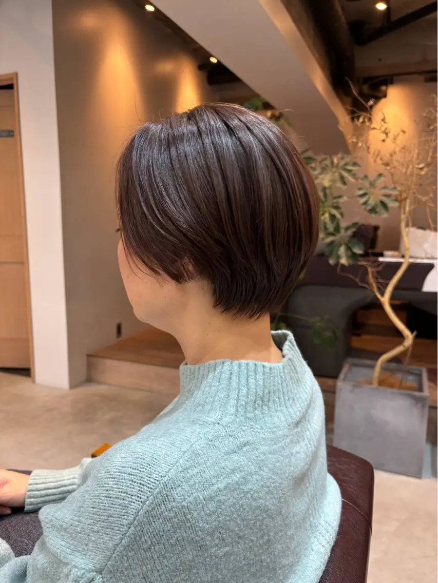 ショート カラー 大塚🌟巣鴨 カラー/縮毛矯正のヘアスタイル