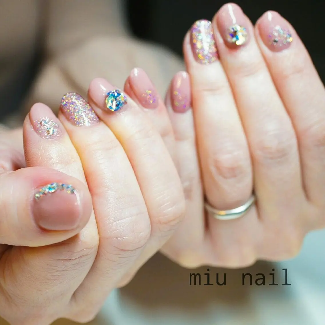 ネイル 持ち込み MIU nailのネイルデザイン
