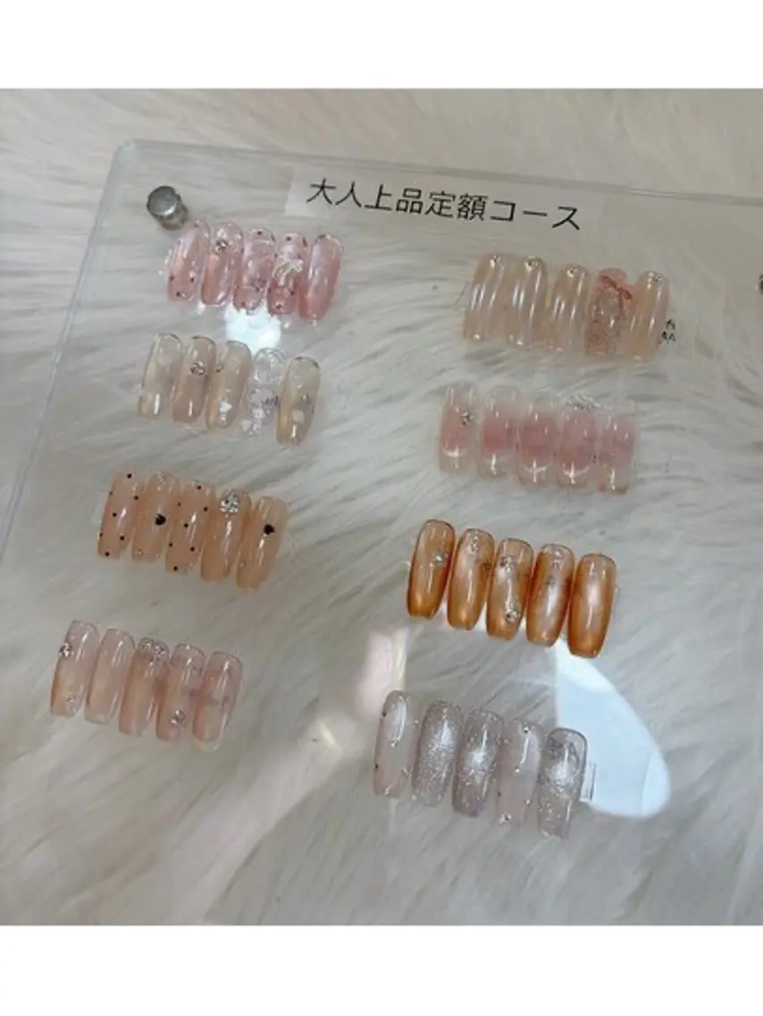人気up 大人上品定額コース【ソフトジェルオフ込み】の写真