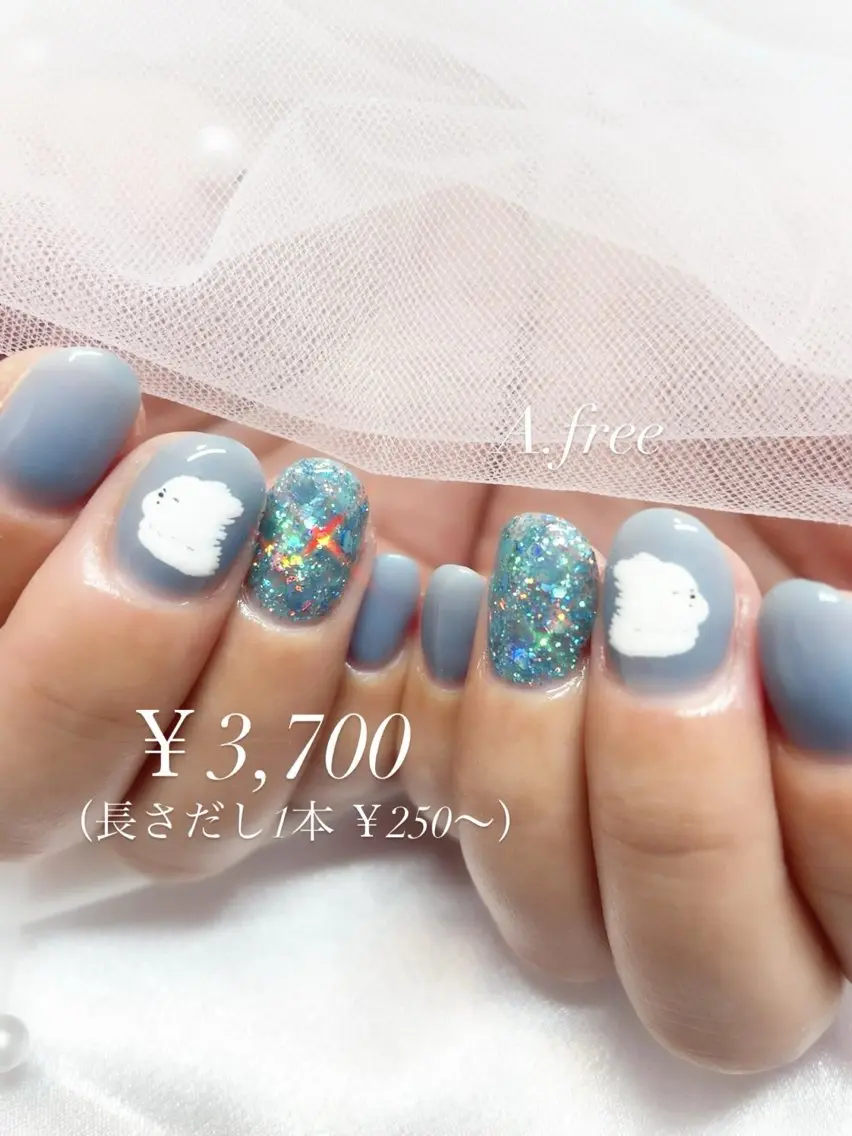 ネイル ジェルネイル A.free✧*｡ アレルギー対応✧*｡のネイルデザイン