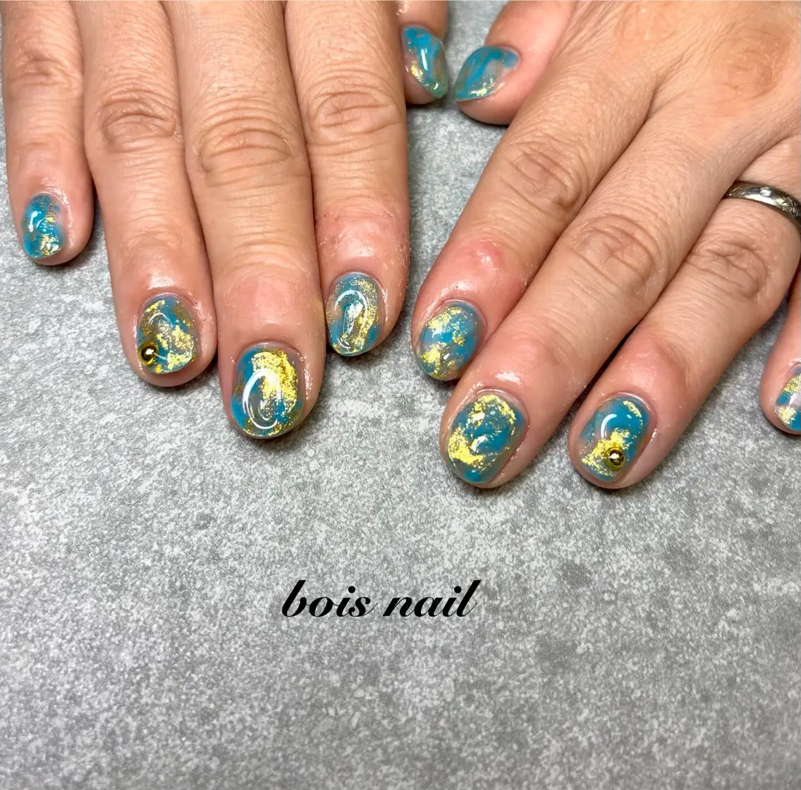 ネイル ハンドネイル bois nail ボワネイル北巽のネイルデザイン