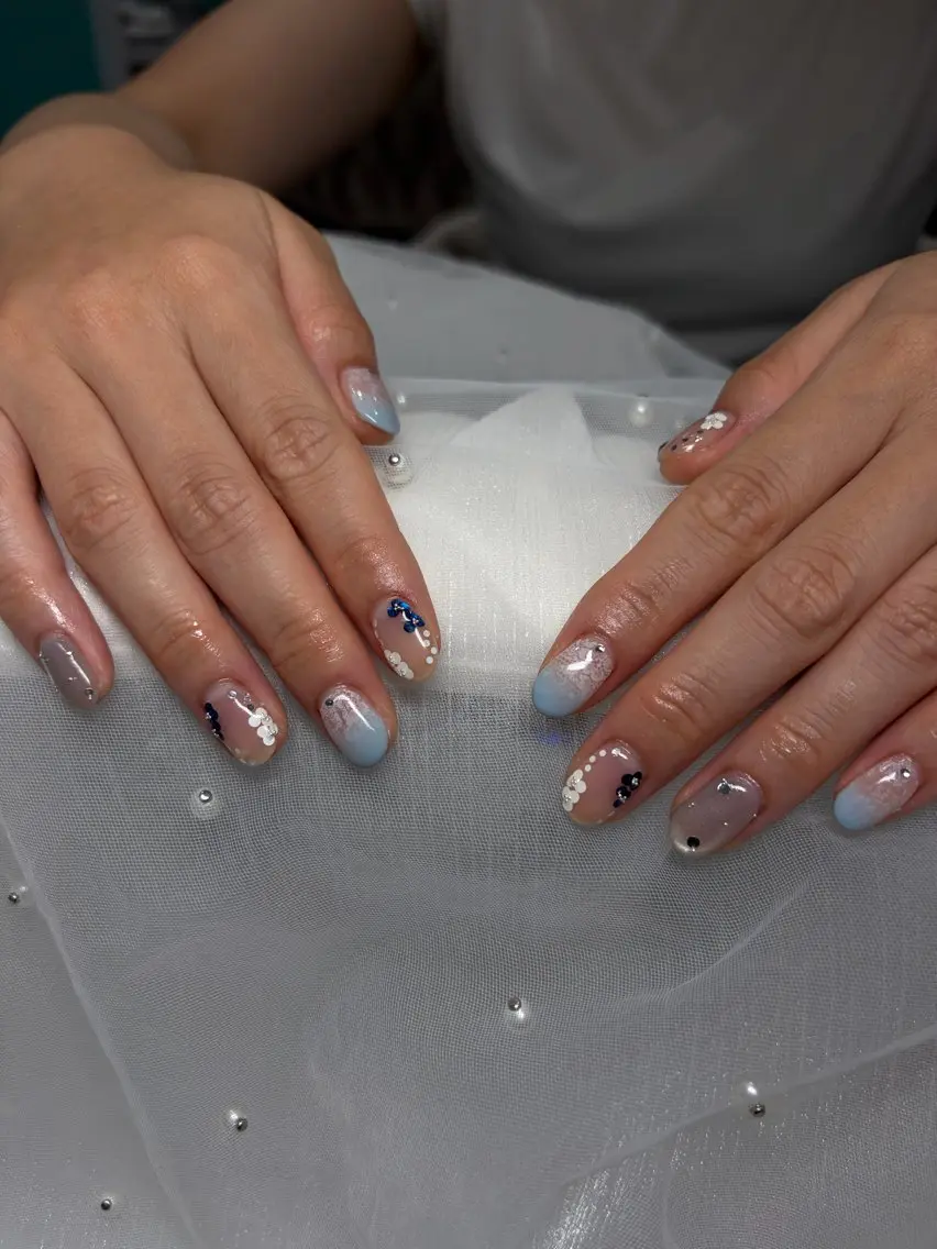ネイル ハンドネイル Mermaid Nail saraのネイルデザイン