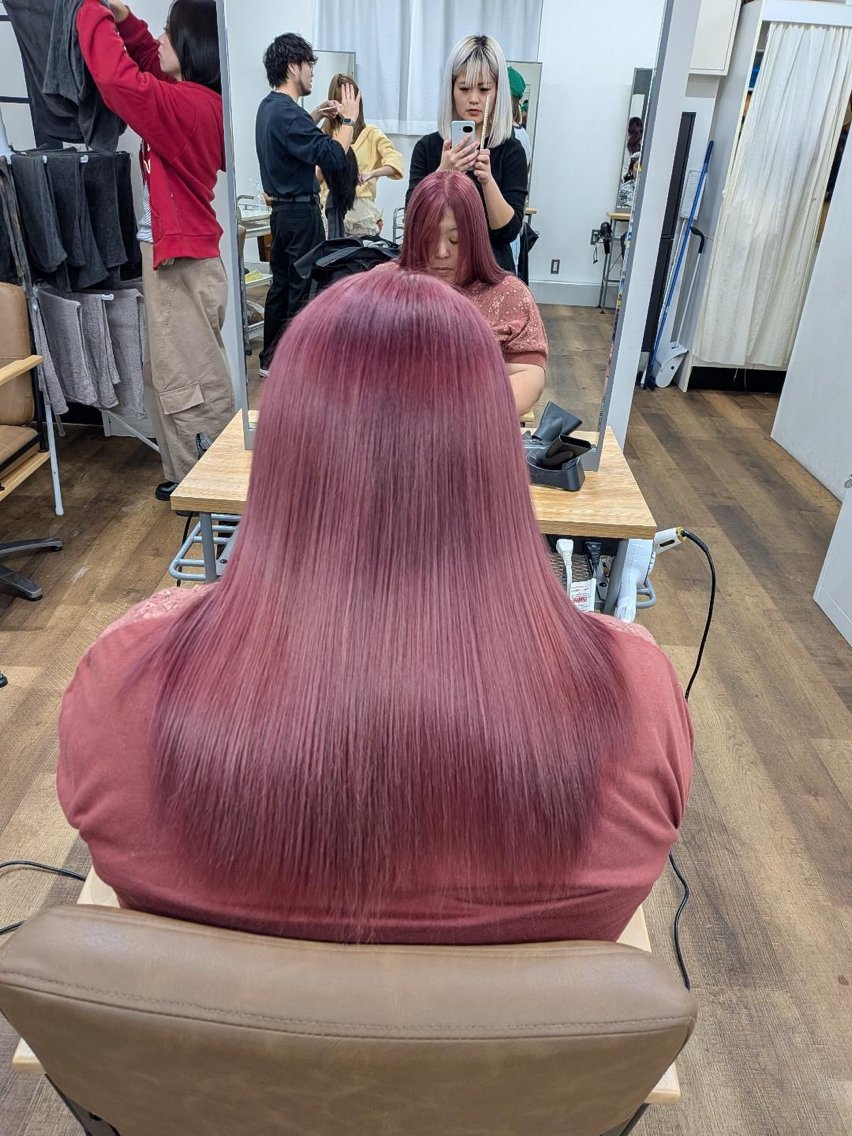 カラー カットモデル✂️ 千夏のヘアスタイル