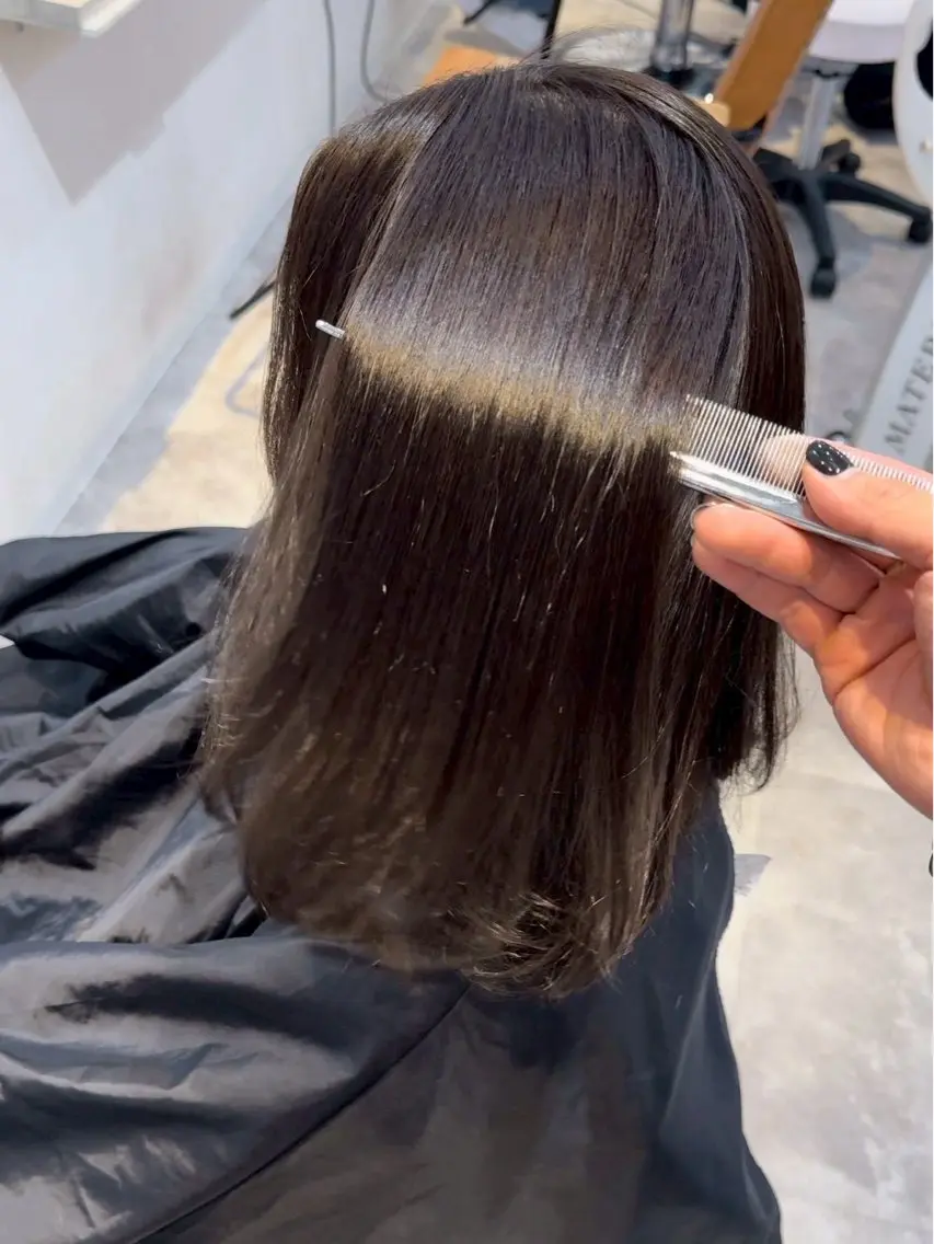 ミディアム 西山 るいのヘアスタイル