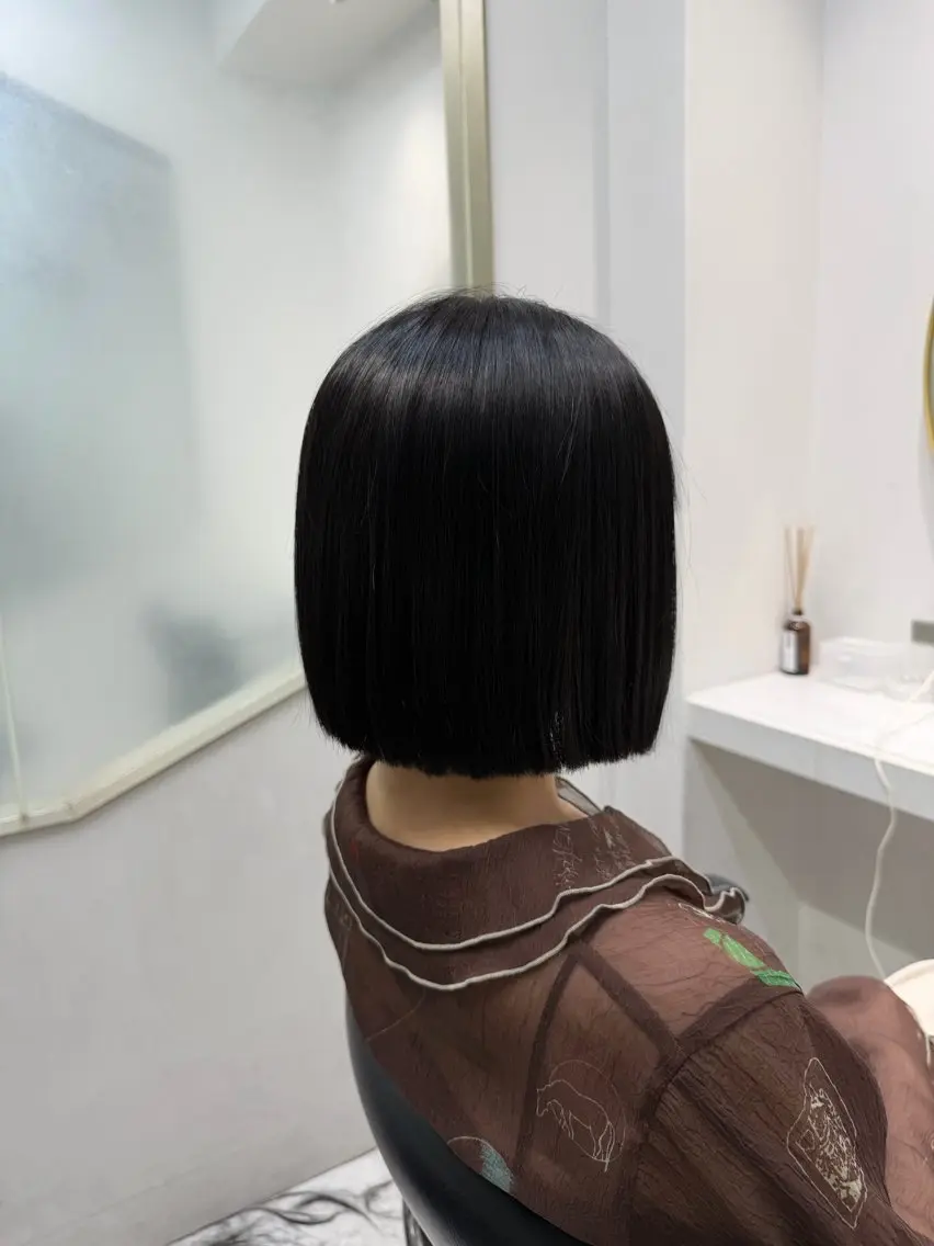 ショート カット トリートメント 渋谷/ショート/ボブ 輝来のヘアスタイル