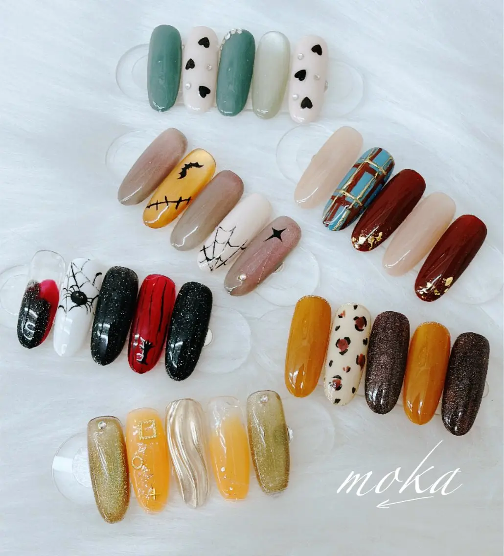 ネイル ハンドネイル ハンドケア 胡蝶蘭レディースサロ ンNailMOKAのネイルデザイン