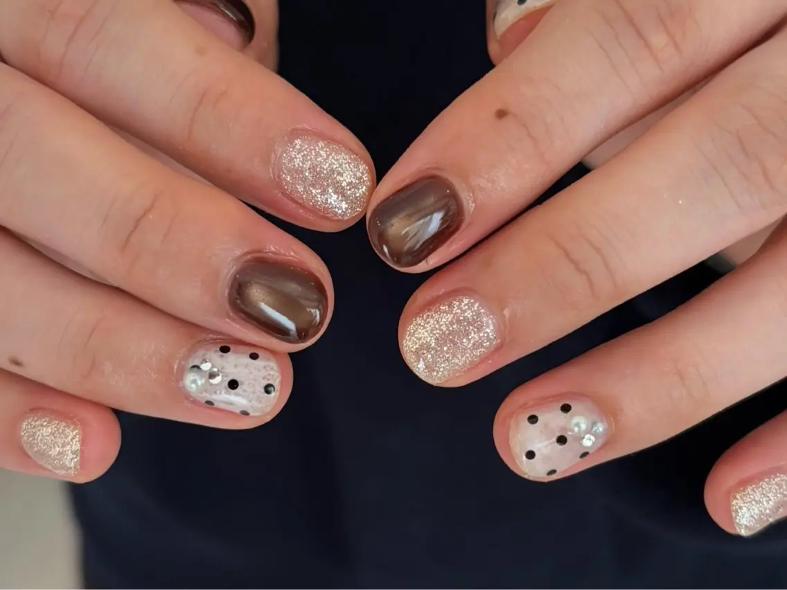 ネイル ハンドネイル yomu nail yuumiのネイルデザイン