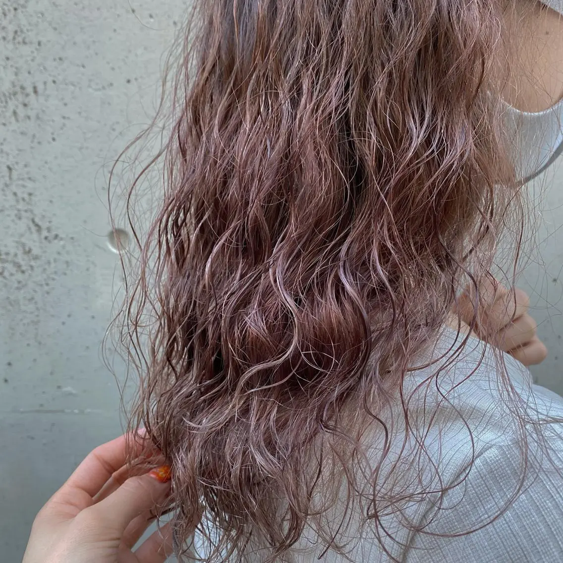 セミロング putri店長 和田鈴采のヘアスタイル