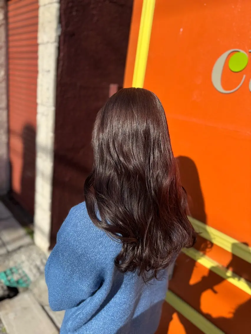 ロング カラー 米倉 麻衣のヘアスタイル