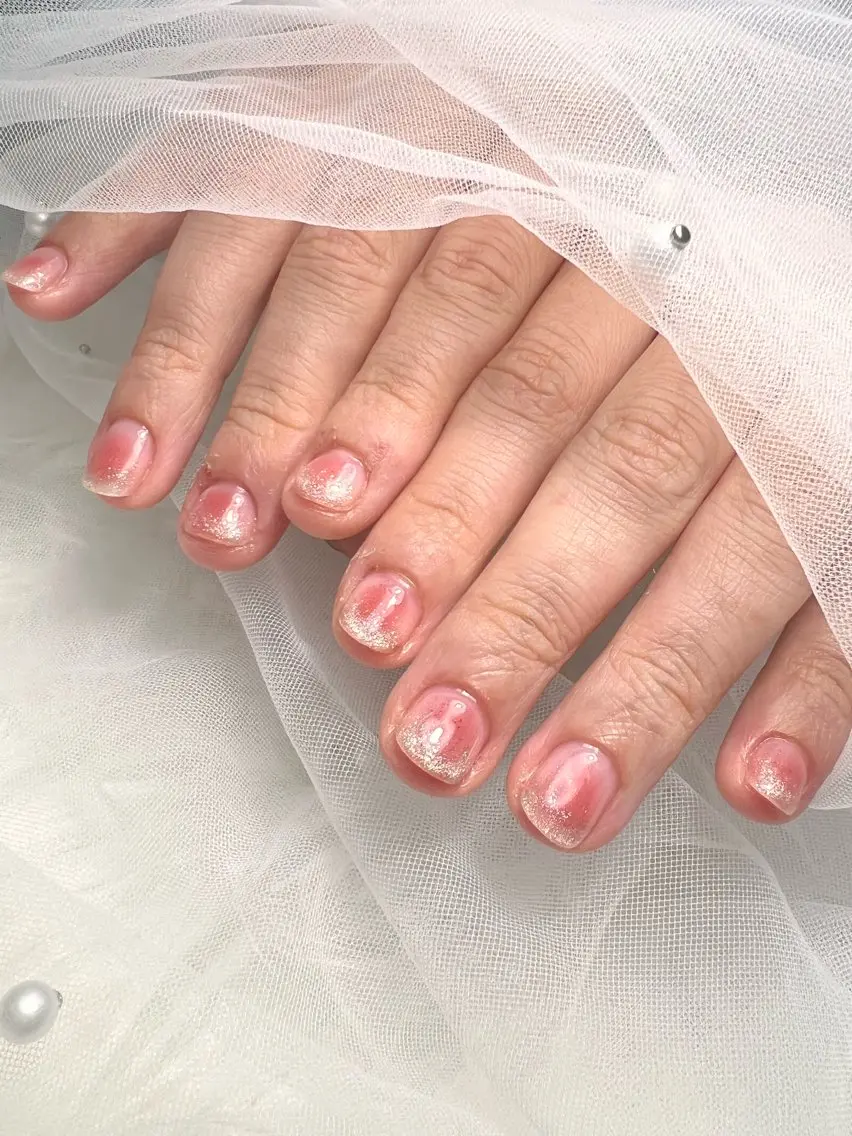 ネイル チークネイル nail salon Noël_赤磐のネイルデザイン