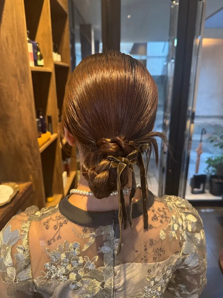 ヘアアレンジ ヘアセット 6/29まで 💐🤍理保のヘアスタイル