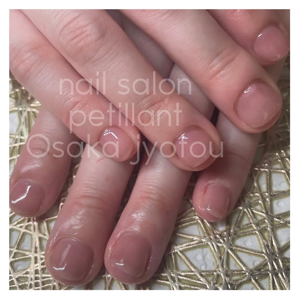 ネイル 長さ出し nail salon petillantのネイルデザイン