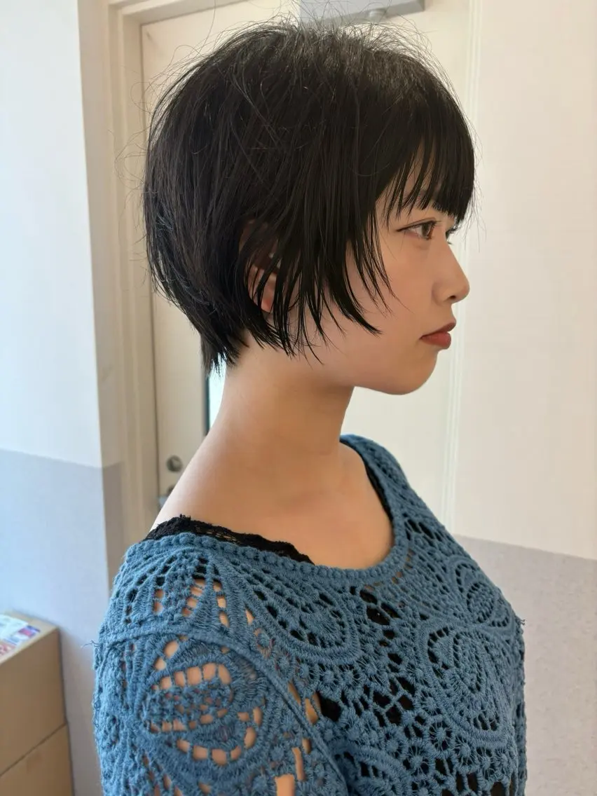 ショート カット パーマ トリートメント 【レイヤー/ショート 】kotaroのヘアスタイル