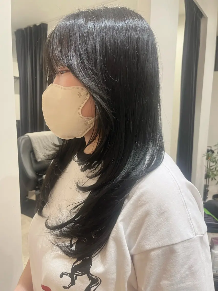 ロング カラー ヘアカラー 【e's】鎌倉/義樹 /ヘアカラーのヘアスタイル