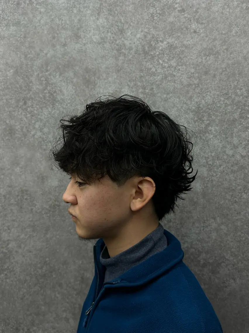 ショート パーマ カット パーマ 🔥フェザーパーマ 特化🔥勇斗のヘアスタイル