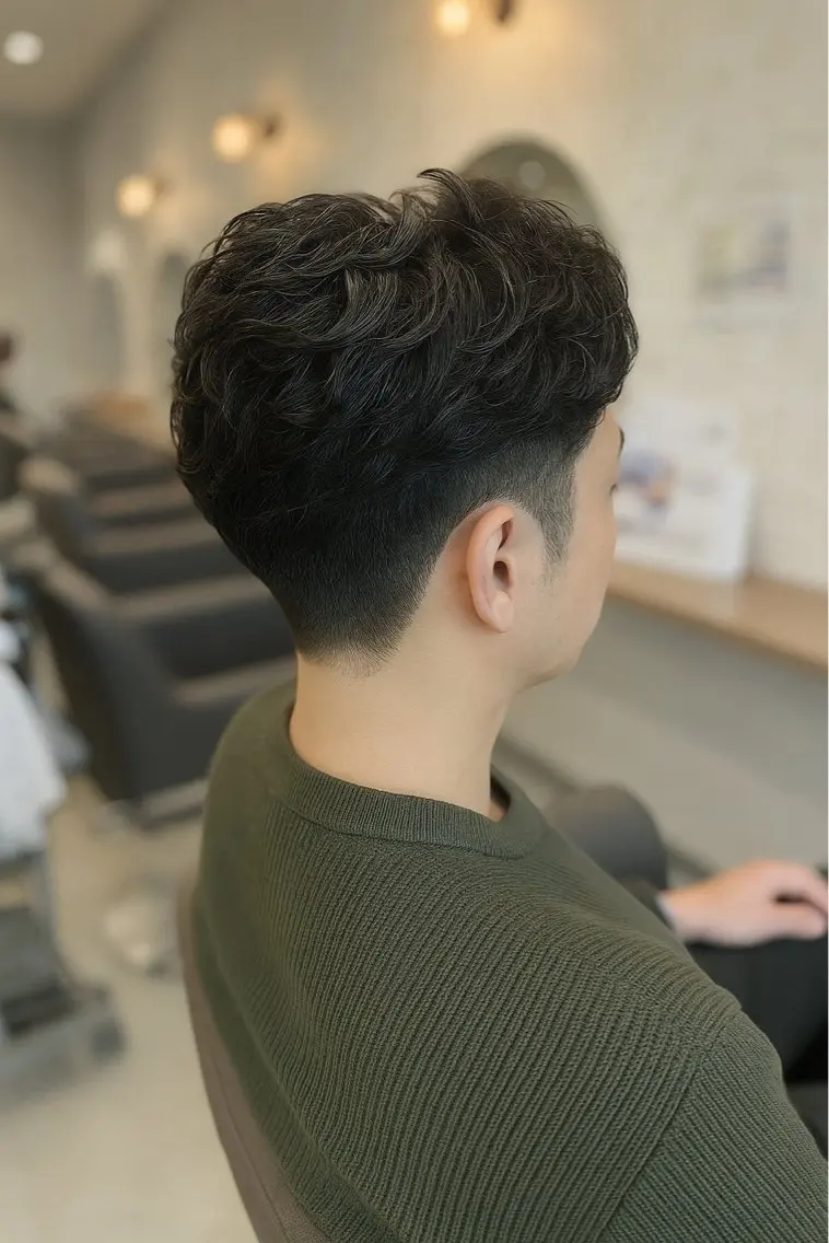 パーマ メンズ フェザーパーマ メンズパーマ 🆕TRUTH千葉店 店長Yuのヘアスタイル