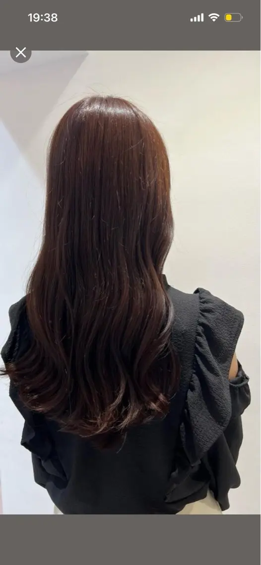 カラー ヘアカラー かわち ことみのヘアスタイル