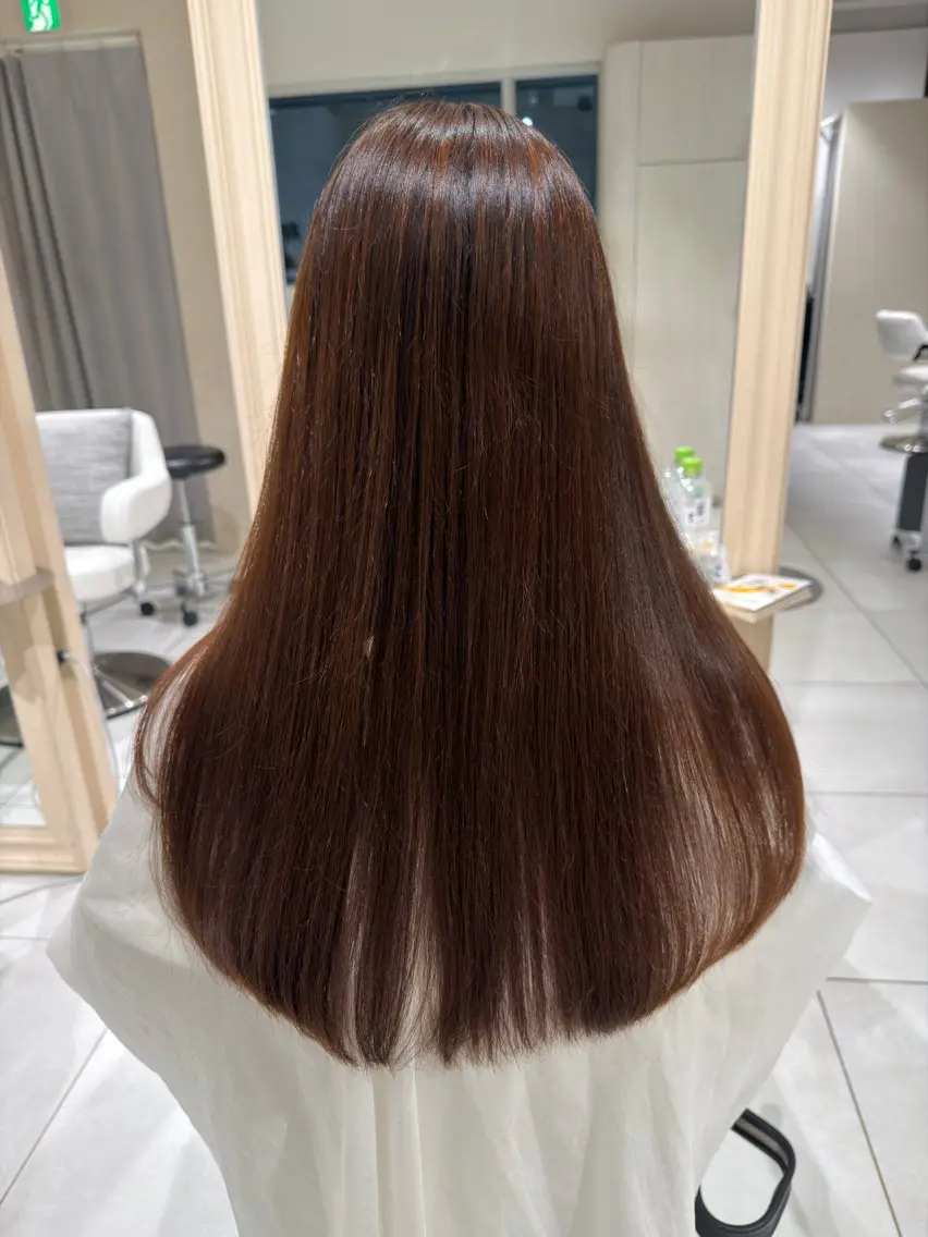 ロング 縮毛矯正 縮毛矯正 ✨縮毛矯正✨/ ✨髪質改善✨こますのヘアスタイル