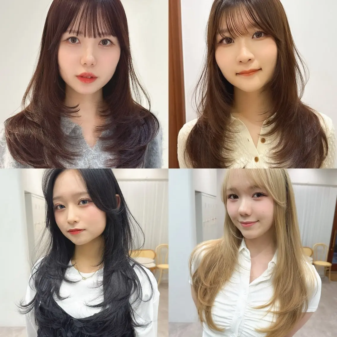 ロング カット トリートメント 立川レイヤー 透明感カラーaoiのヘアスタイル