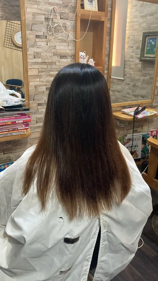 ロング パーマ さろん どぷてぃのヘアスタイル