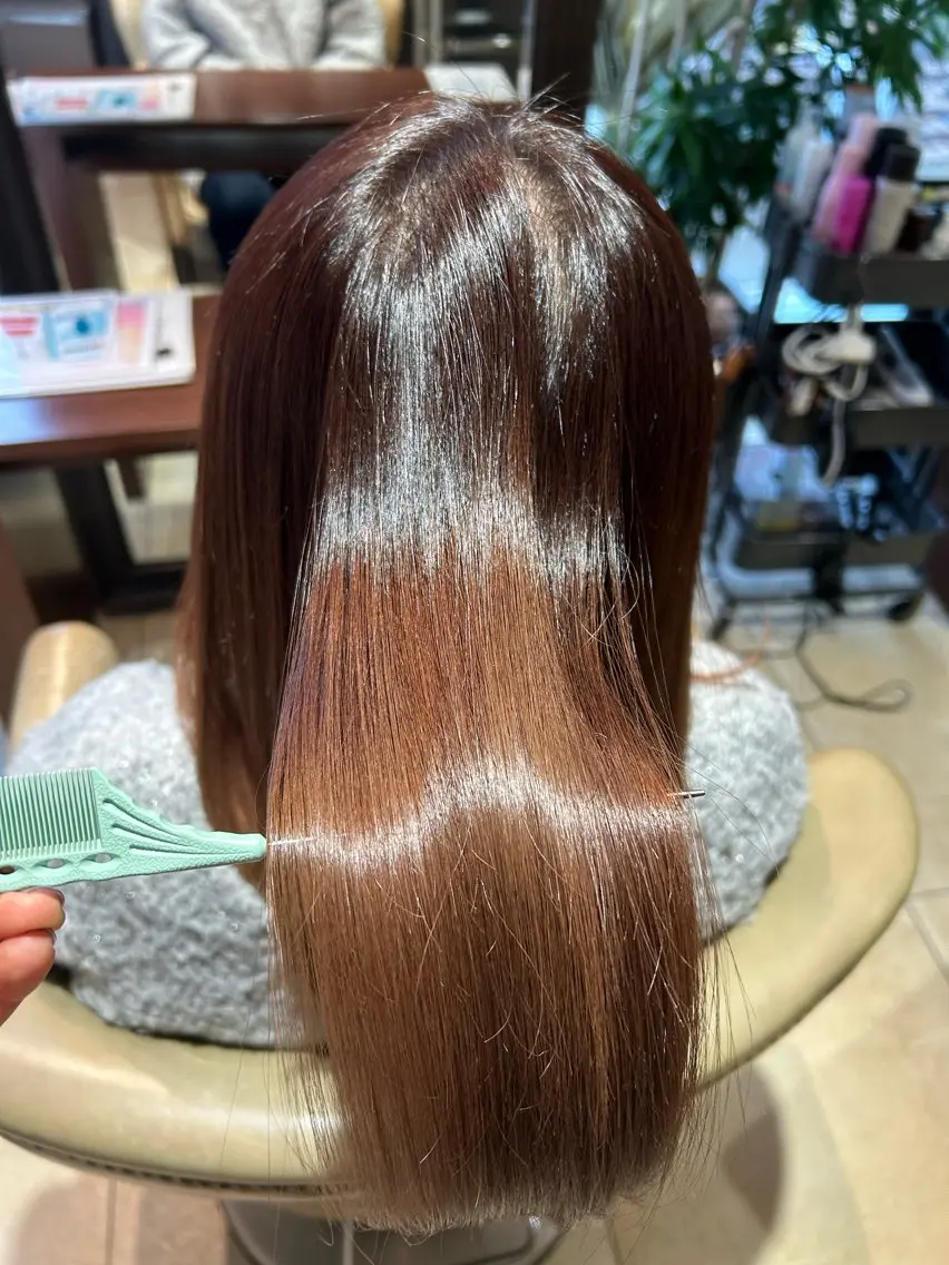 セミロング トリートメント Alegria アレグリアのヘアスタイル