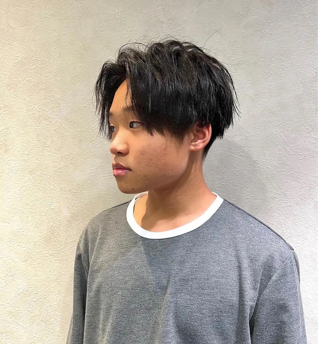 ショート キッズ ショートヘア カット 北千住理容室バーバー 小堀悠作のヘアスタイル