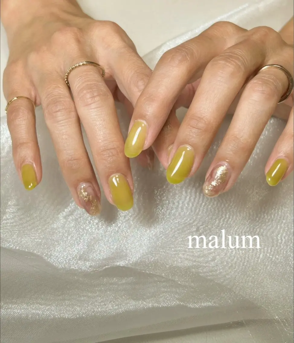 ネイル ハンドネイル malum nailのネイルデザイン