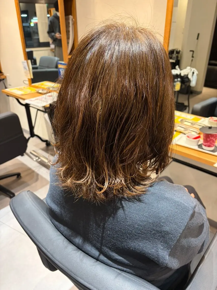 パーマ パーマ adore / ヒナのヘアスタイル
