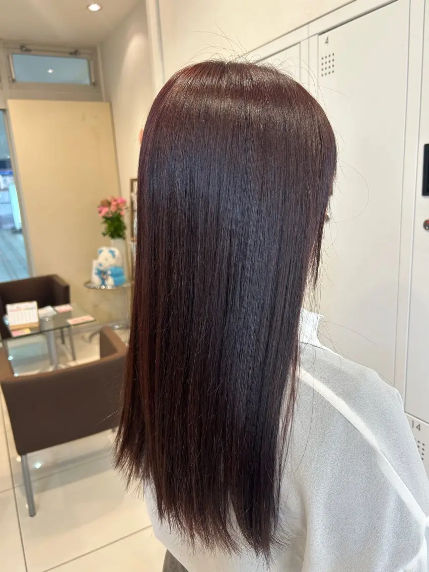 ロング 顔周りカット ロング カラーモデル募集中／ あかり🌷のヘアスタイル