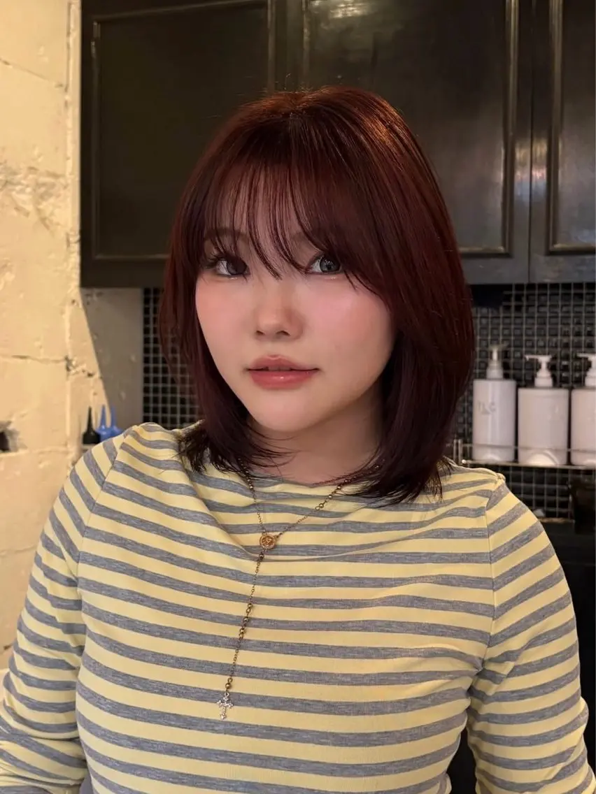 ショート カット ヘアカラー トリートメント レディースカット🎀 NANAHAのヘアスタイル