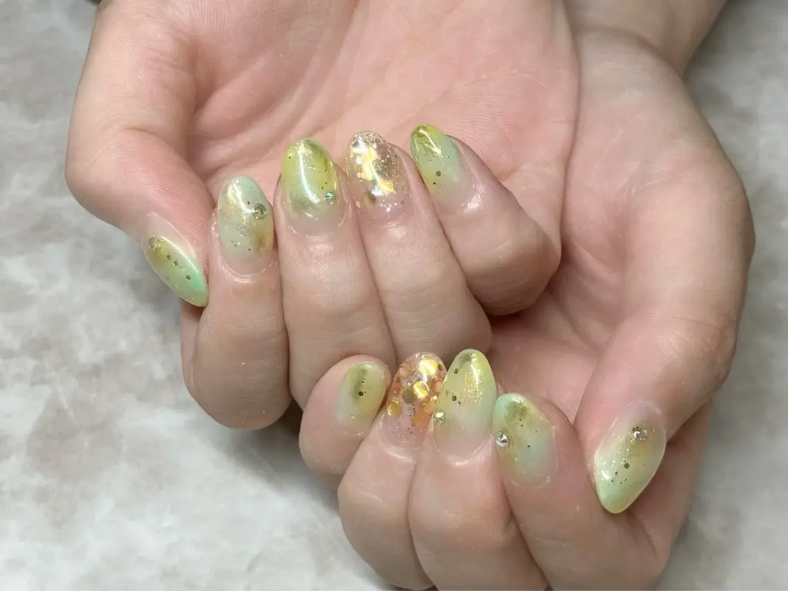 ネイル ニュアンスネイル ハンドネイル Orb nail (オーブ ネイル)のネイルデザイン