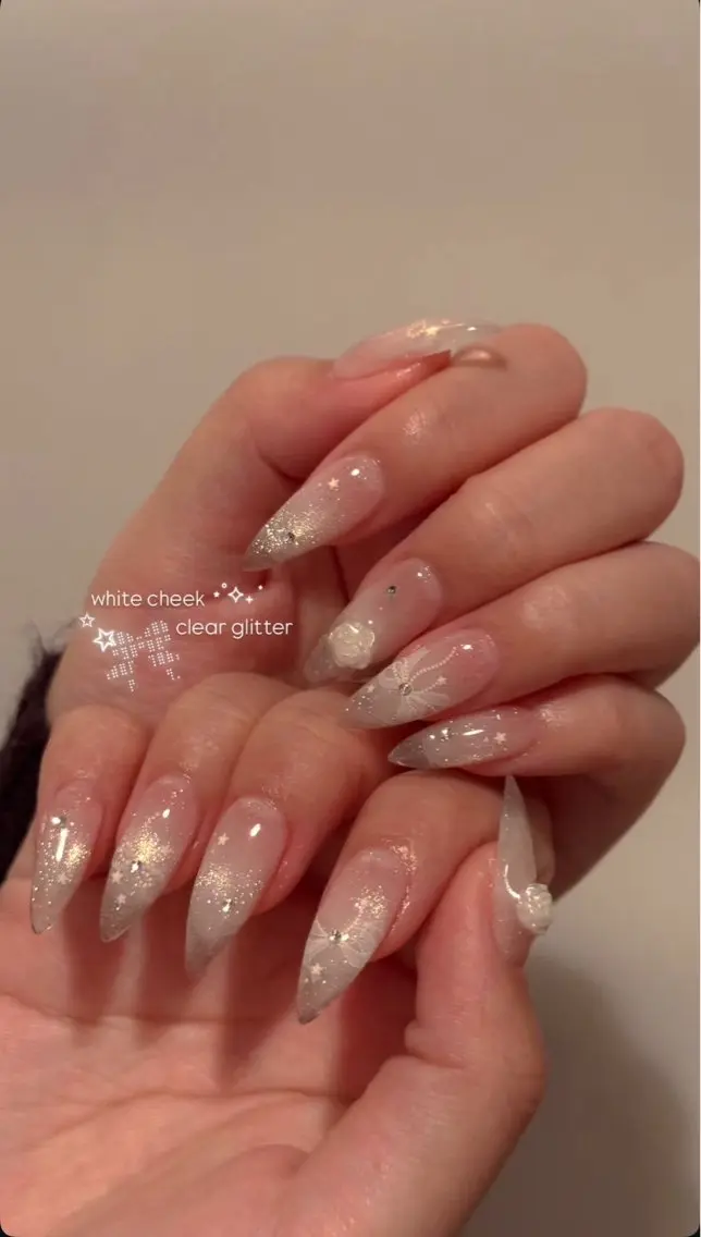 ネイル アートネイル 長さ出し フラッシュネイル ジェルネイル 韓国ネイル ハンドネイル Yuri.nail studioのネイルデザイン