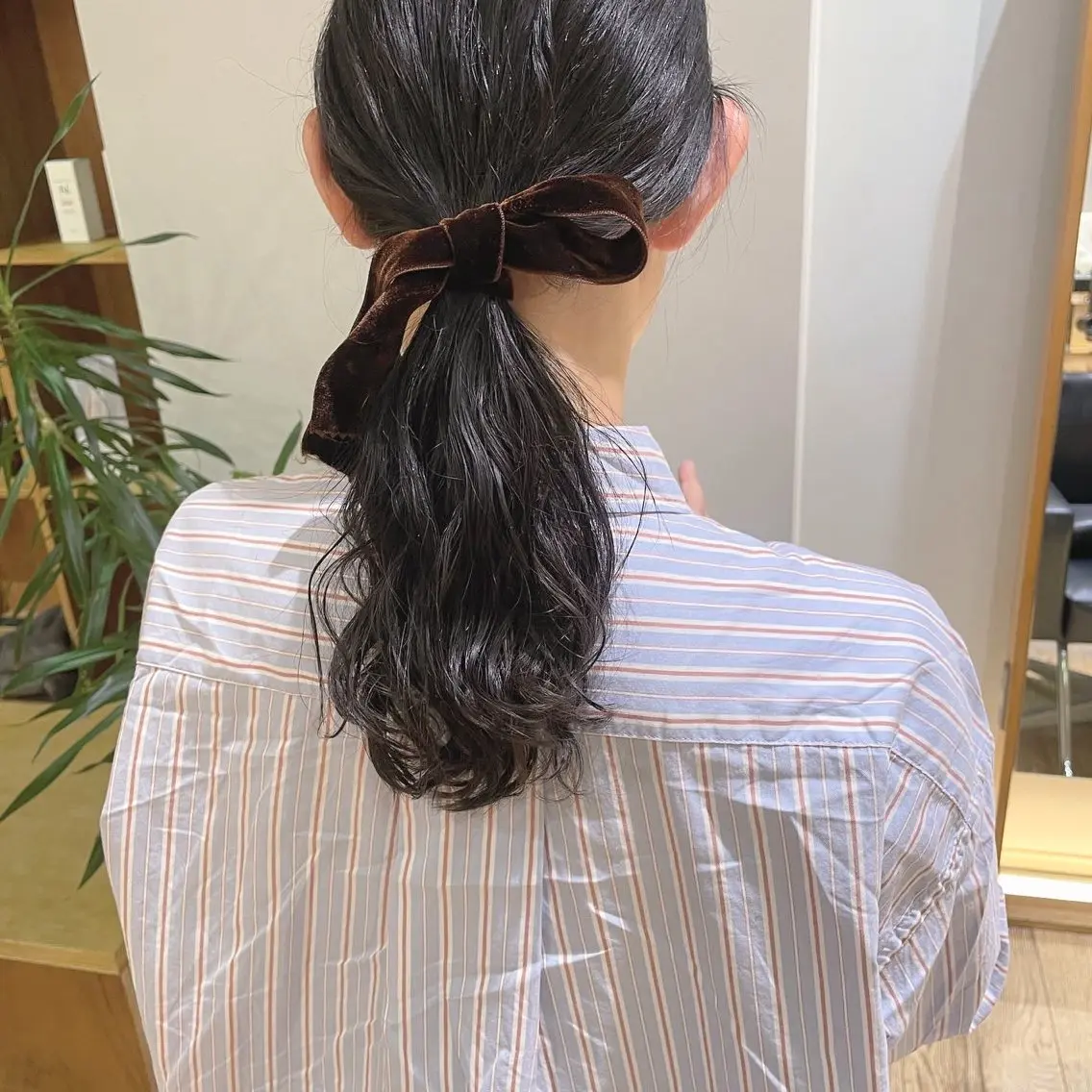 ミディアム パーマ ミディアムパーマ カット パーマ 大橋 芽衣のヘアスタイル