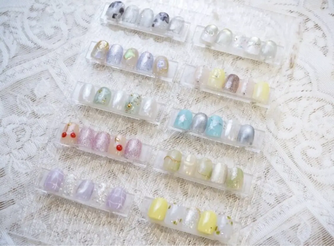 【Jrネイリスト】定額natural design/オフありの写真